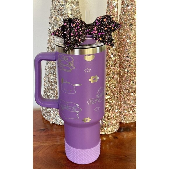 Hello Kitty And Friends 40oz Laser Engraved Tumbler Hot/Cold Drinks - Picture 7 of 8